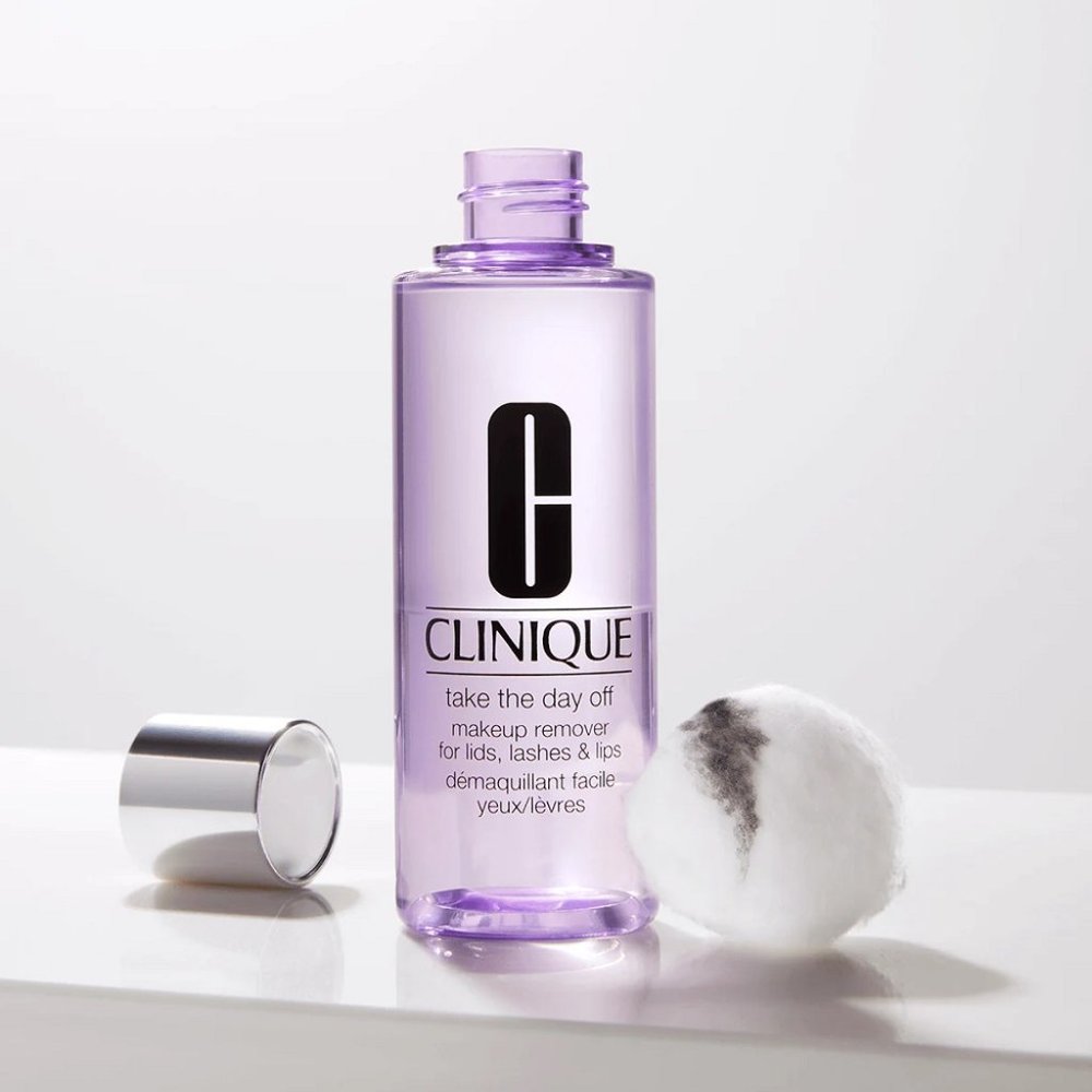 CLINIQUE Take The Day Off Makeup Remover For Lids, Lashes & Lips 4.2oz Full Size - Picture 2 of 3